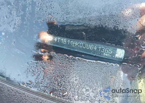 2018 Toyota Camry Se из США, поврежденный, VIN 4T1B11HK0JU641365